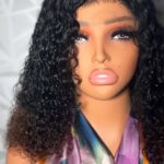 14 inches 5*5 gluess super double drawn wig, 300 density