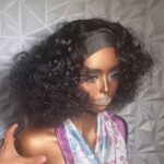 14inch super double drawn wig ,300 density