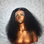 20inch 13*4 super double drawn wig 250 density, Roman Curl