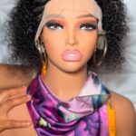 Short Braided curly wig